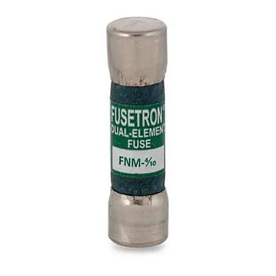 BUSSMANN Fusible Suplementario 13/32" X 1-1/2", Doble Elemento, Acción Retardada 250Vca - FNM-4-10