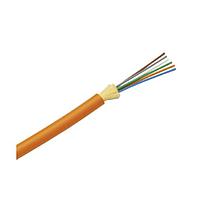 PANDUIT Cable de Distribución de 6 Fibras OM2, 50/125, Multimodo, Plenum, 30cm, Naranja - FSDP506Y