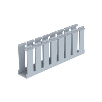 Slotted Duct, PVC,1X3X6',LGRY