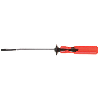 KLEIN TOOLS Destornillador de sujeción de tornillos de 3 pulgadas, Mango de plástico, Acero, Rojo - K23