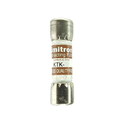 BUSSMANN Fusible pequeño KTK, 40A, 600V, Acción rápida - KTK-40