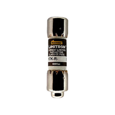 BUSSMANN Fusible Clase CC, .4A, 600V, Acción Rápida - KTK-R-4-10