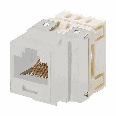 NETKEY Módulo de gato punchdown cat 5e, paquete de 25 - NKP5E88MIWQ