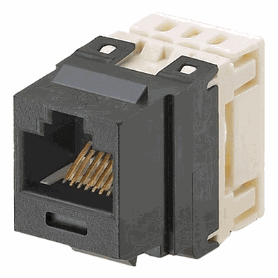 NETKEY Módulo de gato punchdown cat 5e, paquete de 25 - NKP5E88MWHQ