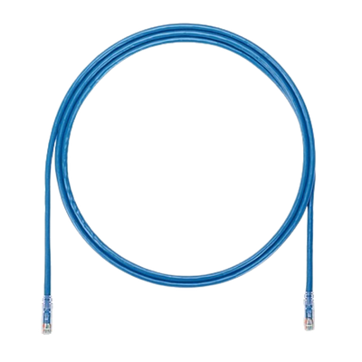 PANDUIT Cable de conexión modular UTP, 10Gig, Categoría 6a, 3,0 M, Azul - PVUTP6X3MBBU