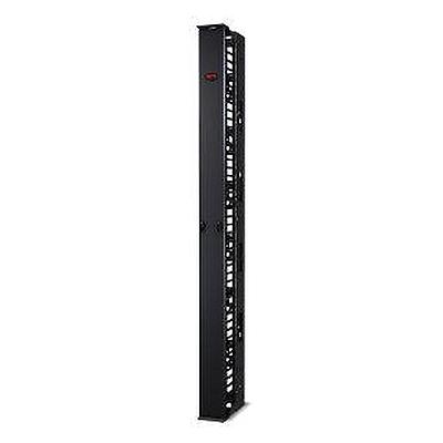 CDX,Vertical Cable Manager, 84"x6"Wide, Single-Sided