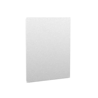 Panel para soporte independiente con perno de montaje Hoffman, compatible con 90 x 78 2 bahía, acero, galvanizado - A90PM78G
