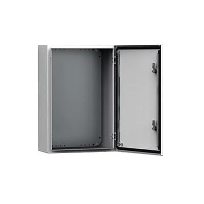 Gabinete de montaje a muro de 300x300x210, MAS, IP66, acero al carbón