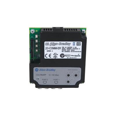 Módulo adaptador EtherNet/IP PowerFlex, Rockwell Automation, clase 7, puerto dual - 20-COMM-ER