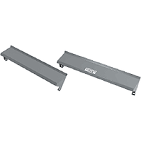 SQUARE D Protector contra la intemperie de acero de color gris, atornillable 75-112.5KVA - WS364