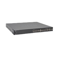 CISCO Switch Ethernet de 24 puertos, 10/100Mbps, 54 W, Negro - SFE2000