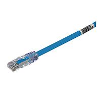 CATEGORY 6A, 10 GB/S UTP PATCH CORD 
WITH TX6A 10GIG MODULAR PLUGS ON 
EACH END, BLUE