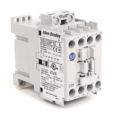 Contactor, 9 A, 230 V 50/60 Hz, CA, 3 polos - 100-C09KF10