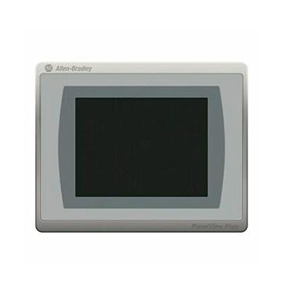 Rockwell HMI PanelView Plus 7 con pantalla táctil de 15”, alimentación 24 VDC, comunicación Ethernet, y sistema operativo FactoryTalk View ME.