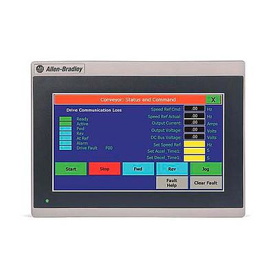 PanelView 800, 10.4 in HMI TerminalTouch Screen TFT,  Serial and Ethernet ports