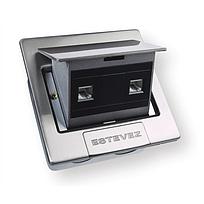 TOMA DE COMPUTO DUPLEX DE PISO IPx INOX