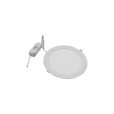 FLAT 6-PG 12W LED LUZ CALIDA