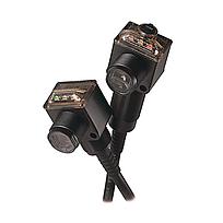 ROCKWELL AUTOMATION 42EF, Sensor Fotoelectrico, Supresión de Fondo, 50 mm sensado, 10-30 Vdc, Salida NPN/PNP, cable 6" con conector M12 4 pines - 42EFB1JBBCF4