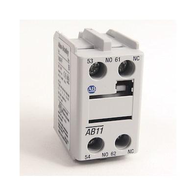 Bloque de contacto auxiliar con montaje lateral 1NO, 3NC, ROCKWELL AUTOMATION - 100-FA13