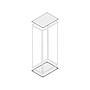 IP40 TECHO/BASE CIEGA A=600MM P=300MM