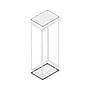 IP65 TECHO/BASE CIEGA A=600MM P=700MM
