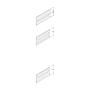 PANEL 24 M?DULOS DIN H=200MM A=600MM