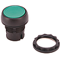 ROCKWELL AUTOMATION 800F,22mm, BOTON MOMENTANEO, PLASTICO, VERDE, - 800FPF3