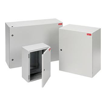 Wall-Mt Enc w Gl Plate, IP66, UL4/12