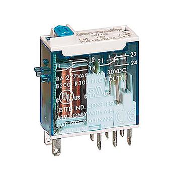 ROCKWELL AUTOMATION 700HK, 120VAC, SLIM, RELAY, DPDT, 8 A, - 700HK32A1