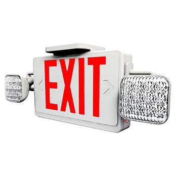 XCL LED "SALIDA" VERDE 120/277V REFLECTORES 2X1.5W