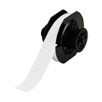 Cinta de etiquetas Brady, vinilo con adhesivo B30 - 1.125" - B30C-1125-595-WT