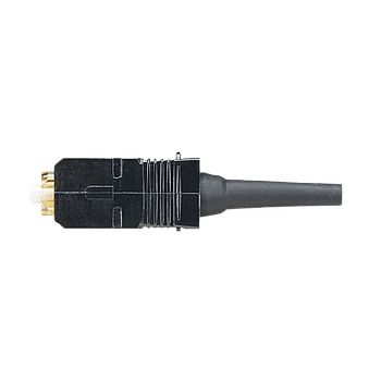 PANDUIT Conector de fibra óptica OptiCam SC, OM2, Multimodo, Negro - FSC2MC5BL