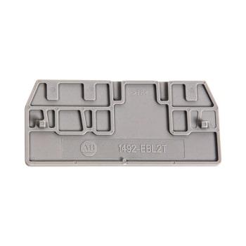 IEC End Barrier, 2 x 28.9 x 63mm