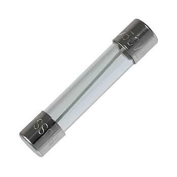 Fusible 1-1/4" X 1-1/4" Tubo de Vidrio Acción Retardada 250Vca