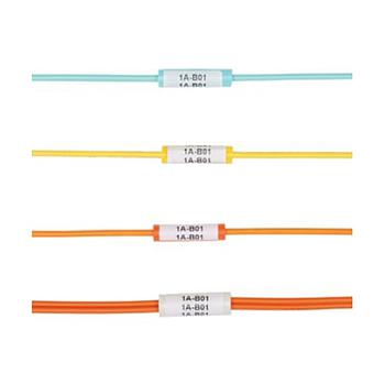 Orange cable identification sleeve for 3