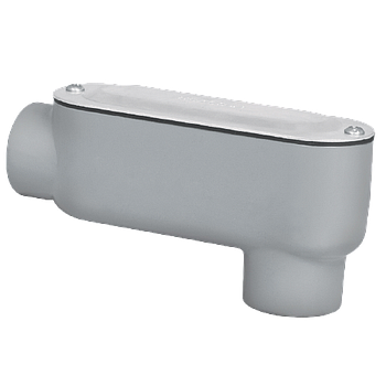 CROUSE HINDS Caja de registro, Serie 3, Tipo LB, Aluminio - LB-13