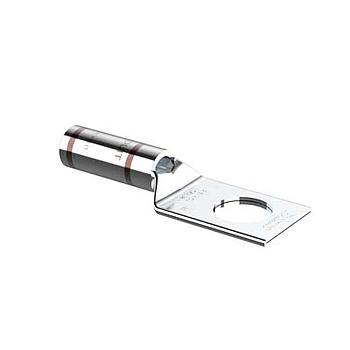 PANDUIT Conector de compresión de cobre estañado, AWG 2, Marrón - LCA238Q
