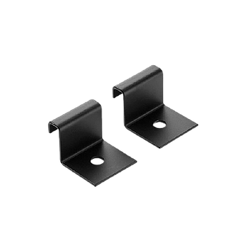 HOFFMAN Soporte de pared vertical, acero, plata - LVWB