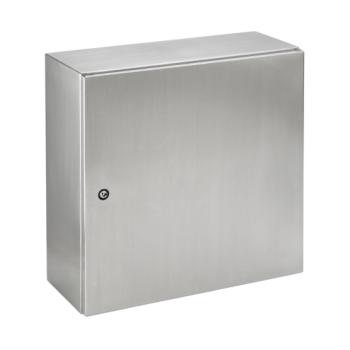 HOFFMAN Gabinete Mediano de Montaje en Pared, Serie Gl66, Acero, Gris - M300200150SS