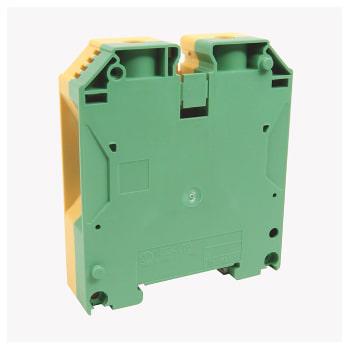 IEC 1-Ckt Feed-Through Grd Blk  70mm