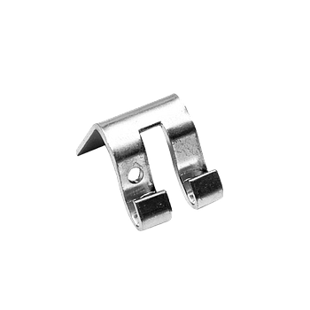 Grapa de suspensión Charofil, para anchos de 50 a 300 mm, con acabado Electro Zinc - MG-51-105 EZ