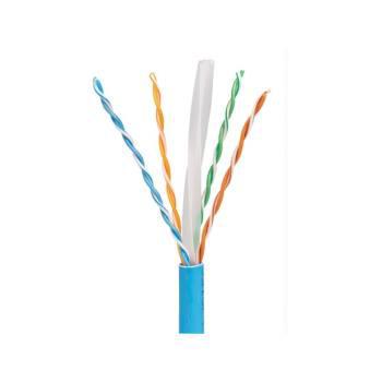 PANDUIT Cable de cobre blindado, Categoría 6 F/UTP, 23 AWG - PFL6004BUG