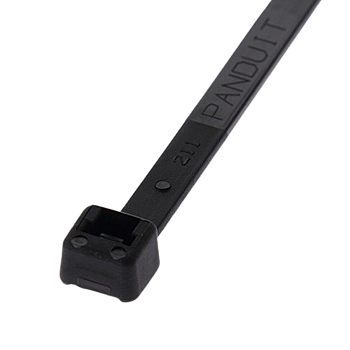 PANDUIT Cincho de bloqueo, 188 MM, Nailon 6.6, Color Negro, 1000PZ - PLT2SM0