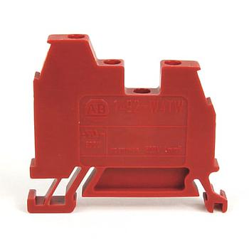 IEC Term Blck 8x47.6x41mm Screw - Red