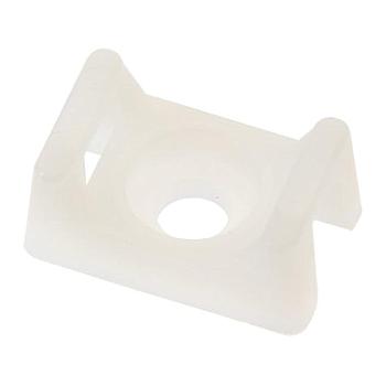 Cable Tie Mount, .43" (10.9mm)W, #6 Scre