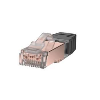Conector para terminación en campo RJ45 de categoría 6 blindado, 24-26 AWG