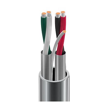 Cable Belden,  Par trenzado aislado con espuma de cobre estañado de 22 (7x30) AWG