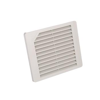 Ventilador con filtro TFP4 de montaje lateral, gris claro