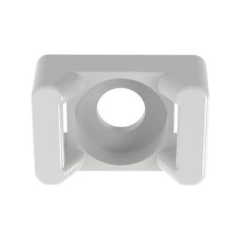Cable Tie Mount, .61" (15.5mm)W, #10 Scr
