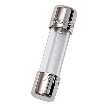 Fusible GGM de acción rápida 250V 0.5A, 5x20mm, Vidrio - GGM1/2